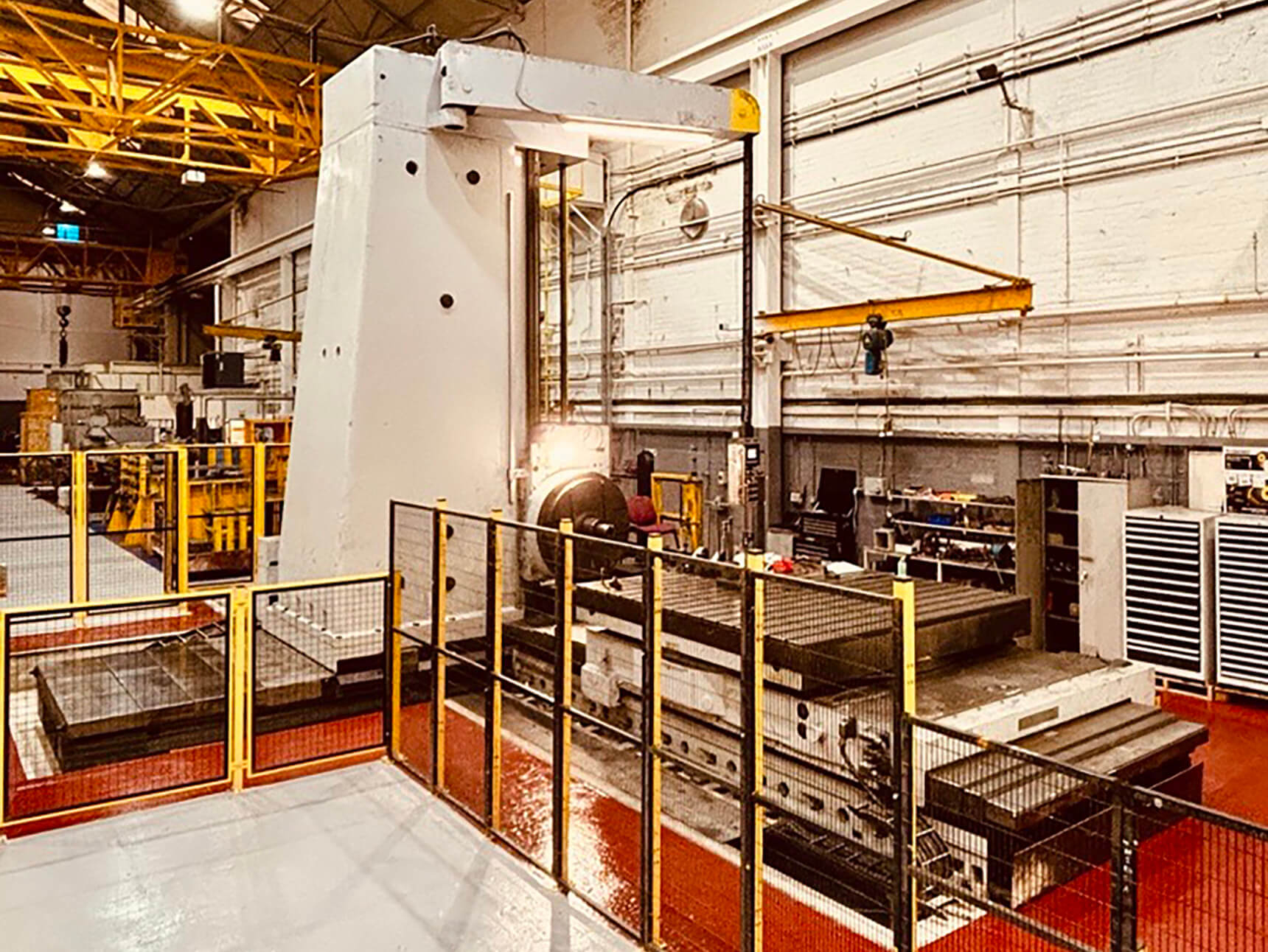 Sharmann Pytchley DBS UK recommission Sharmann machining centre!